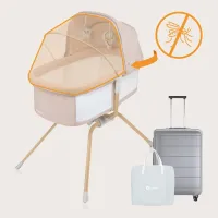 Детская кровать Lionelo Malin Evo 0 месяцев - / Бежевый photo 9