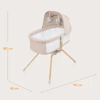 Детская кровать Lionelo Malin Evo 0 месяцев - / Бежевый photo 11