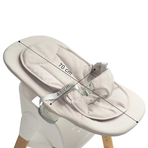 Стульчик для кормления Caretero Triplo 7731 (5903076320889) / 6 месяцев / Бежевый  photo 9