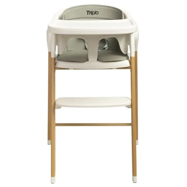 Стульчик для кормления Caretero Triplo 7730 (5903076320872) / 6 месяцев / Серый  photo 5