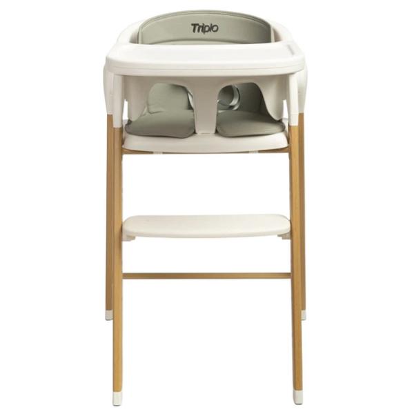 Стульчик для кормления Caretero Triplo 7730 (5903076320872) / 6 месяцев / Серый  photo 5
