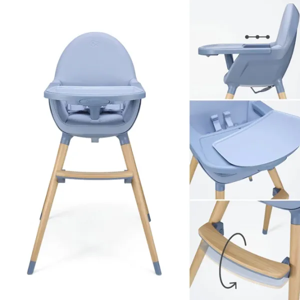 Стульчик для кормления KinderKraft Fini (KHFINI02NOR0000) / 6 месяцев / Nordic Breeze  photo 2