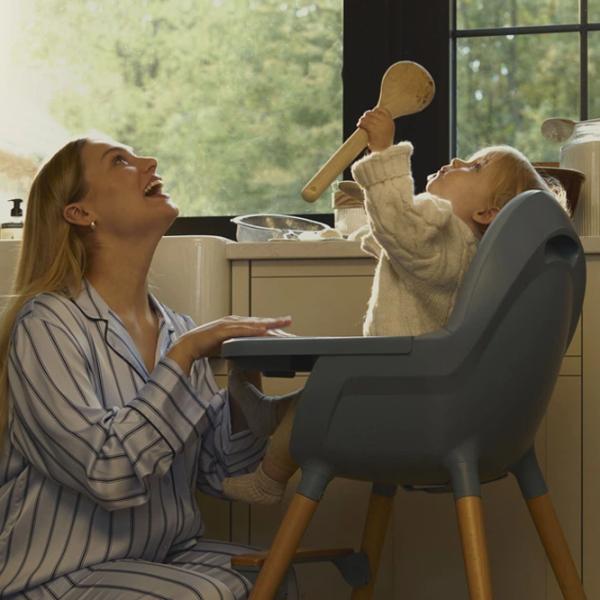 Стульчик для кормления KinderKraft Fini (KHFINI02NOR0000) / 6 месяцев / Nordic Breeze  photo 9