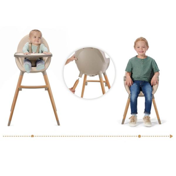 Scaun de masă KinderKraft Fini (KHFINI02BEG0000) / 6 luni / Beige  photo 5