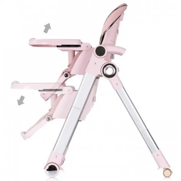 Стульчик для кормления Chipolino Super Chef 2in1 (STHSC02503PM) / 0 месяцев / Розовый  photo 2