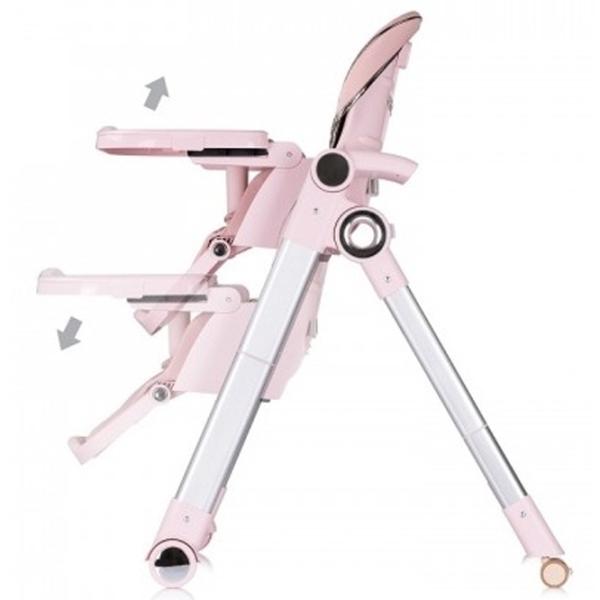Стульчик для кормления Chipolino Super Chef 2in1 (STHSC02503PM) / 0 месяцев / Розовый  photo 2