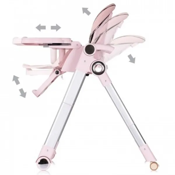 Стульчик для кормления Chipolino Super Chef 2in1 (STHSC02503PM) / 0 месяцев / Розовый  photo 3