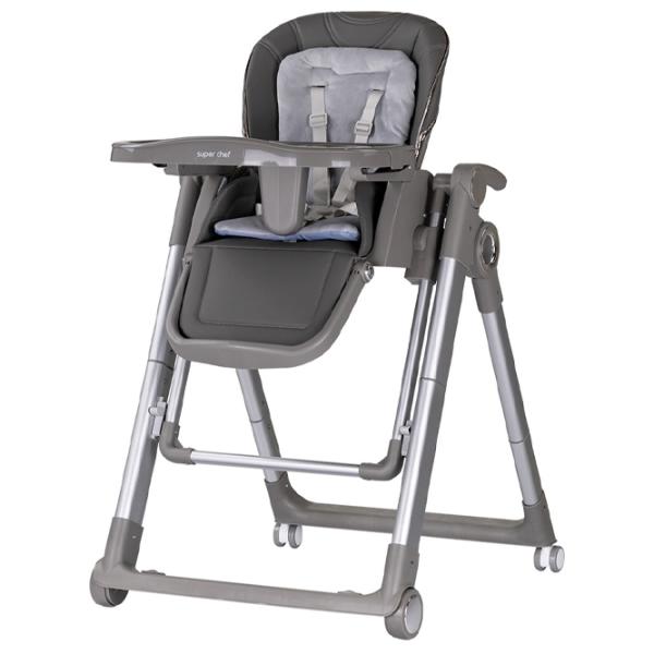 Стульчик для кормления Chipolino Super Chef 2in1 (STHSC02501CL) / 0 месяцев / Cloud Grey  photo 1