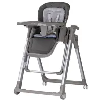 Стульчик для кормления Chipolino Super Chef 2in1 (STHSC02501CL) / 0 месяцев / Cloud Grey 