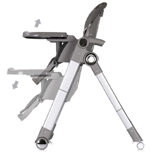 Стульчик для кормления Chipolino Super Chef 2in1 (STHSC02501CL) / 0 месяцев / Cloud Grey  photo 7