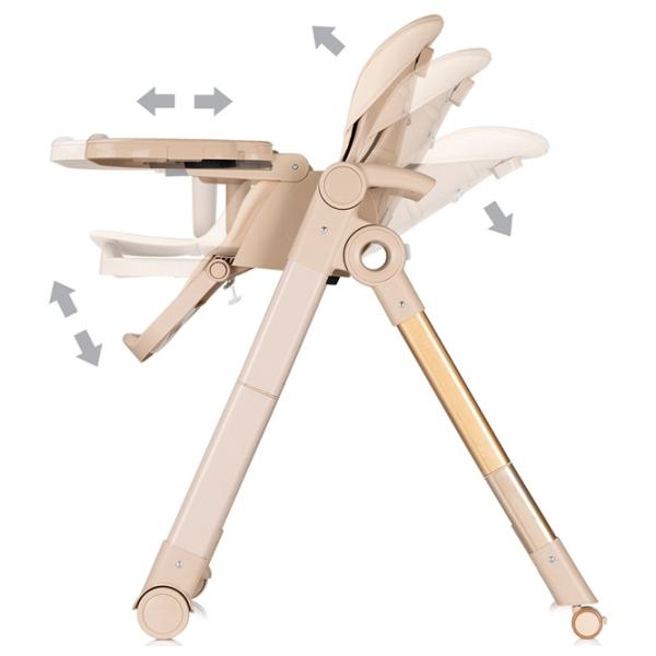 Стульчик для кормления Chipolino Super Chef 2in1 (STHSC02502TR) / 0 месяцев / Тирамису  photo 4