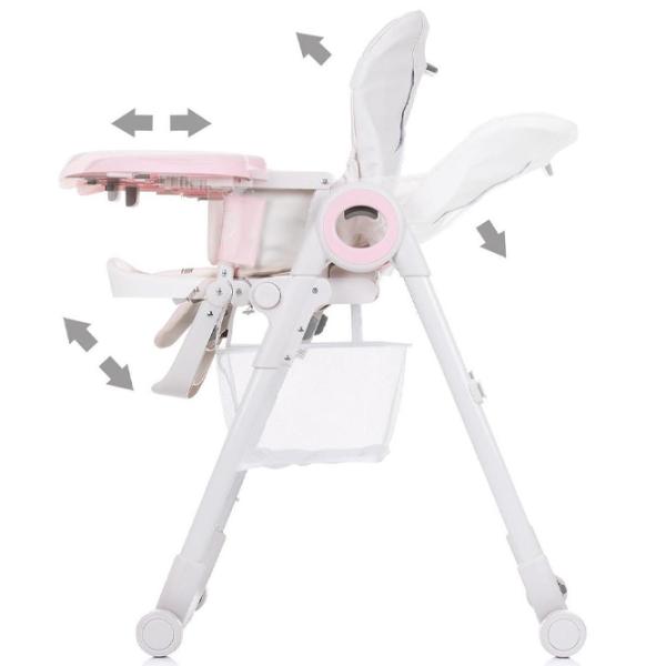 Стульчик для кормления Chipolino Master Chef (STHMC02305RW) / 6 месяцев / Розовый  photo 5