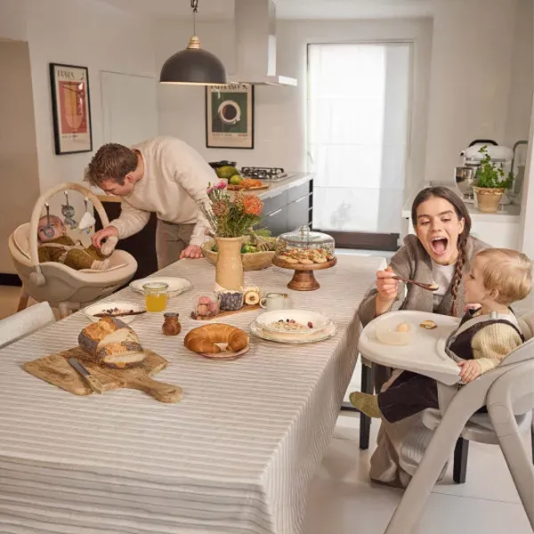 Стульчик для кормления KinderKraft Tino (KHTINO00GRY0000) / 6 месяцев / Серый  photo 12