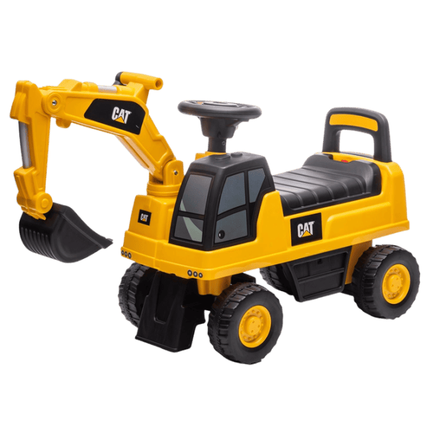 Толокар Chipolino CAT Excavator Ride-on (ROCCAT02301YE) 25 кг/ Желтый photo 1