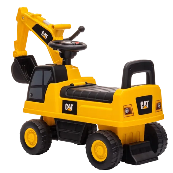 Толокар Chipolino CAT Excavator Ride-on (ROCCAT02301YE) 25 кг/ Желтый photo 3