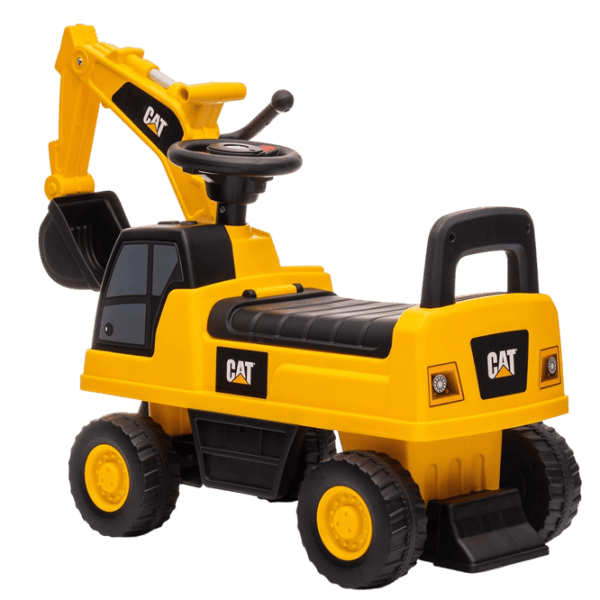 Толокар Chipolino CAT Excavator Ride-on (ROCCAT02301YE) 25 кг/ Желтый photo 3