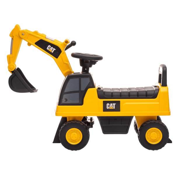 Толокар Chipolino CAT Excavator Ride-on (ROCCAT02301YE) 25 кг/ Желтый photo 4