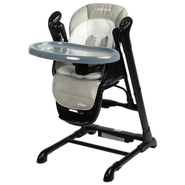 Стульчик для кормления Caretero Indigo (5908310397153) / 1 месяц / Черный  photo 1