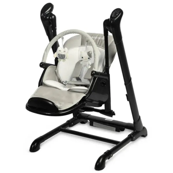 Стульчик для кормления Caretero Indigo (5908310397153) / 1 месяц / Черный  photo 2