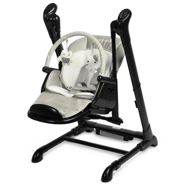 Стульчик для кормления Caretero Indigo (5908310397153) / 1 месяц / Черный  photo 2