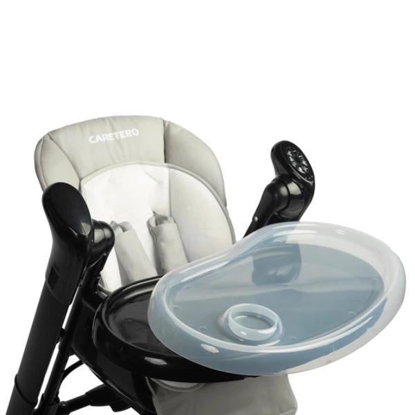 Стульчик для кормления Caretero Indigo (5908310397153) / 1 месяц / Черный  photo 12