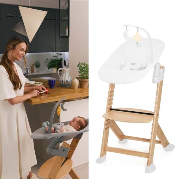 Стульчик для кормления KinderKraft Enock (KKKENOCBRWF0000) / 6 месяцев / Коричневый  photo 13