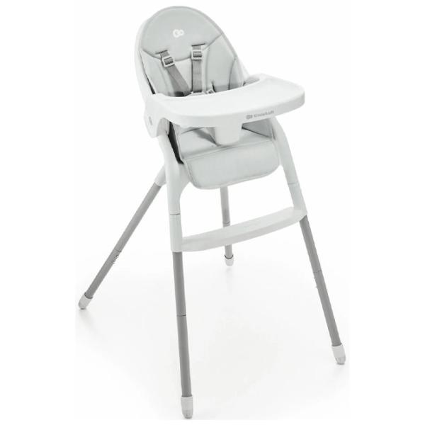 Scaun de masă KinderKraft Dinnly (KHDINN00LGR0000) / 6 luni / Gray  photo 6