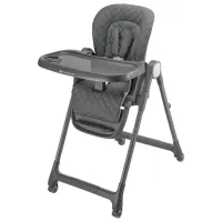 Scaun de masă KinderKraft Tulo (KHTULO00GRY0000) / 6 luni / Gray 