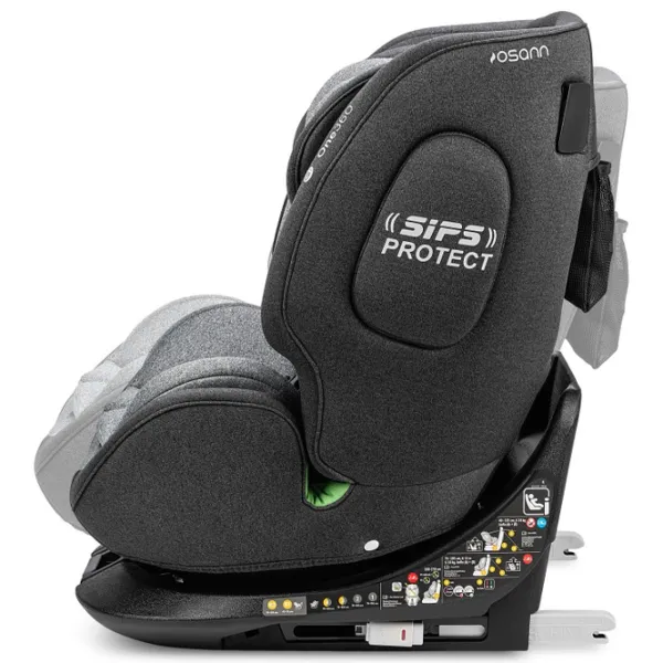 Scaun auto Osann One360 i-Size  0 luni - 12 ani / 36 kg / Gray photo 6