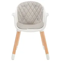 Scaun de masă KinderKraft Sienna (KKKSIENGRY0000) / 6 luni / Gray photo 8
