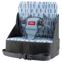 Scaun portativ Nuby NV05002 (5414959058275) / 9 luni / Gray 