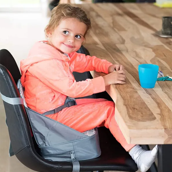 Scaun portativ Nuby NV05002 (5414959058275) / 9 luni / Gray  photo 3