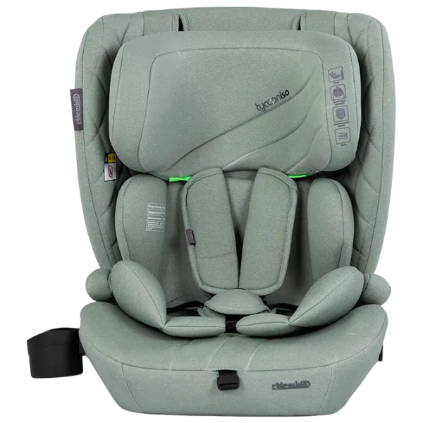 Детское автокресло Chipolino TYCOON ISO  3 года - 12 лет / 36 кг / Зеленый photo 4