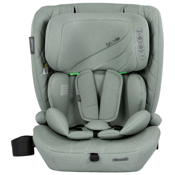 Детское автокресло Chipolino TYCOON ISO  3 года - 12 лет / 36 кг / Зеленый photo 4
