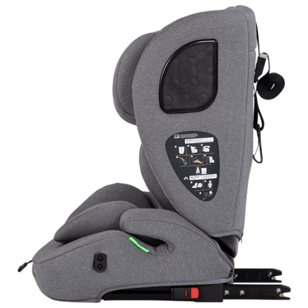 Детское автокресло Chipolino TYCOON ISO  3 года - 12 лет / 36 кг / Серый photo 4