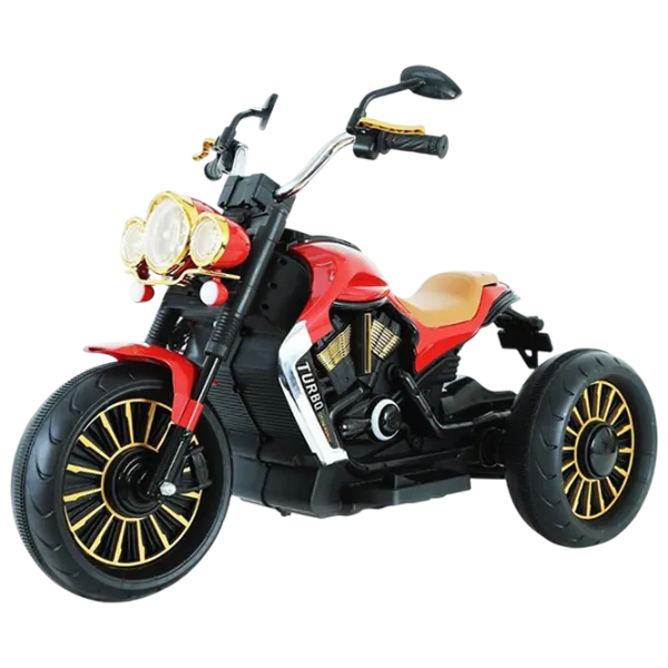 Motocicletă pentru copii Chipolino Turbo 30 kg / 3+ / 3 km/h / Red photo 1