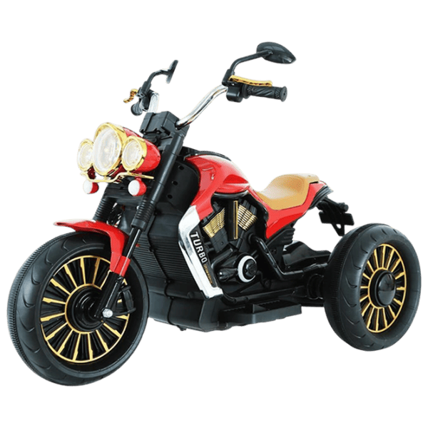 Motocicletă pentru copii Chipolino Turbo 30 kg / 3+ / 3 km/h / Red photo 1