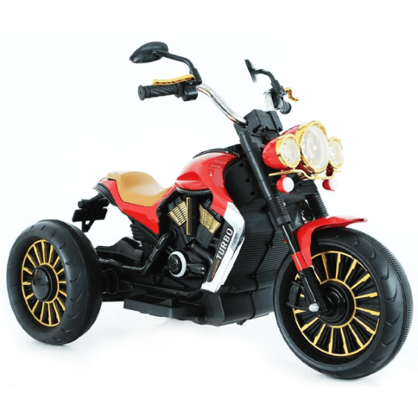 Motocicletă pentru copii Chipolino Turbo 30 kg / 3+ / 3 km/h / Red photo 2