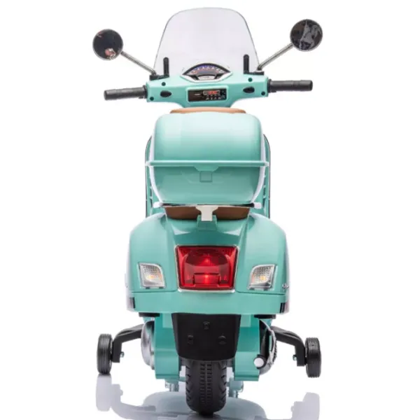 Motocicletă pentru copii Chipolino Vespa GTS Super 30 kg / 3+ / 3 km/h / Teal photo 4