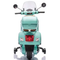 Motocicletă pentru copii Chipolino Vespa GTS Super 30 kg / 3+ / 3 km/h / Teal photo 4