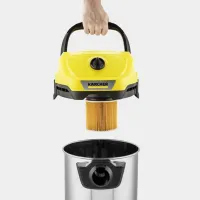 Промышленный пылесос KARCHER WD 3 S V-17/4/20 1000 Вт / Желтый photo 4