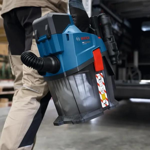 Промышленный пылесос Bosch GAS18V-6LS  / Синий photo 5
