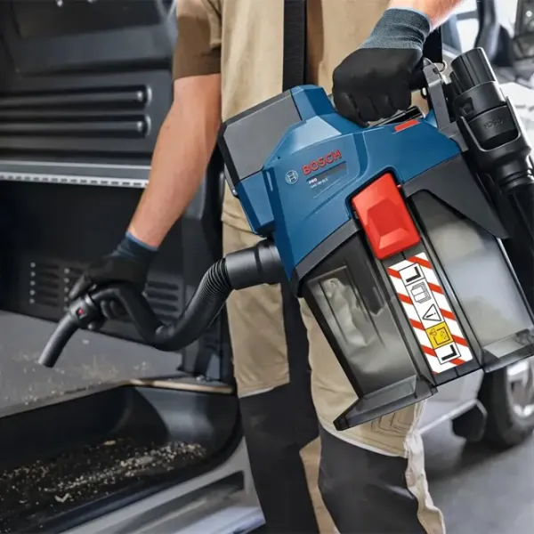 Промышленный пылесос Bosch GAS18V-6LS  / Синий photo 6