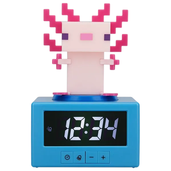 Deșteptător Paladone Axolotl Icon Alarm Clock De masă / Digital photo 1