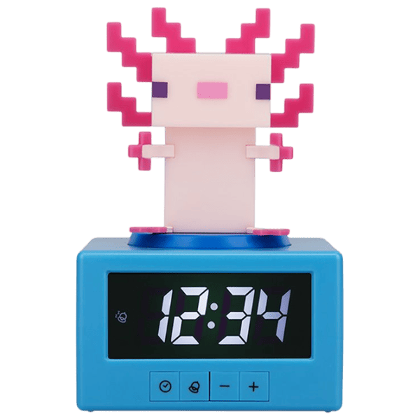Deșteptător Paladone Axolotl Icon Alarm Clock De masă / Digital photo 1