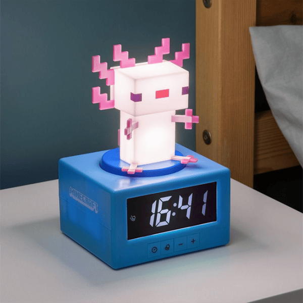 Deșteptător Paladone Axolotl Icon Alarm Clock De masă / Digital photo 2