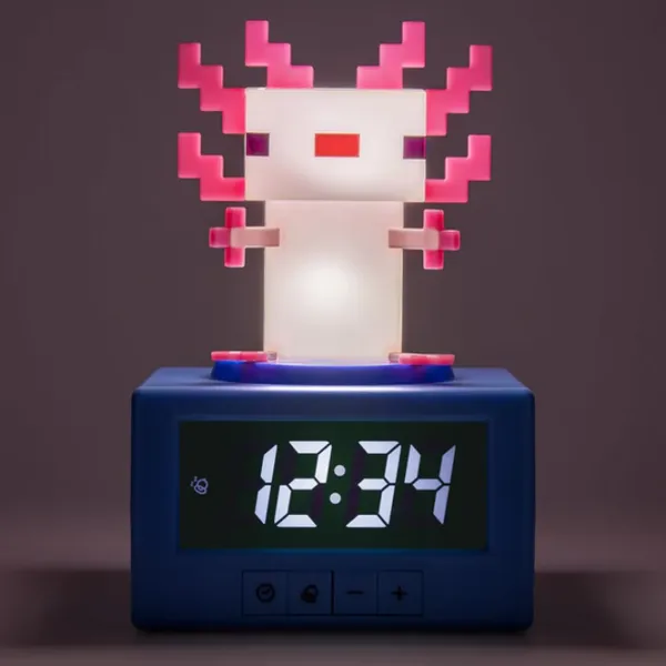 Deșteptător Paladone Axolotl Icon Alarm Clock De masă / Digital photo 5