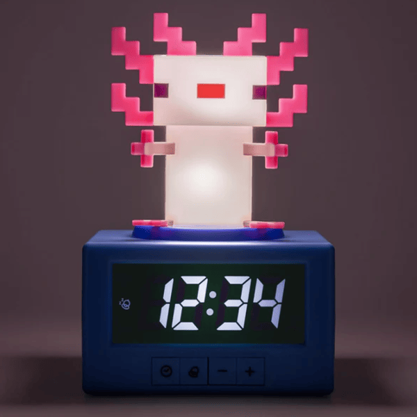 Deșteptător Paladone Axolotl Icon Alarm Clock De masă / Digital photo 5