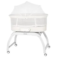 Pat pentru copii Lionelo Coral 0 luni - 1 an / White