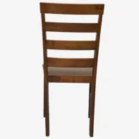 Scaun de bucătărie Evelin Gloria Burnish oak Stofă/ Dark Brown Brown photo 3